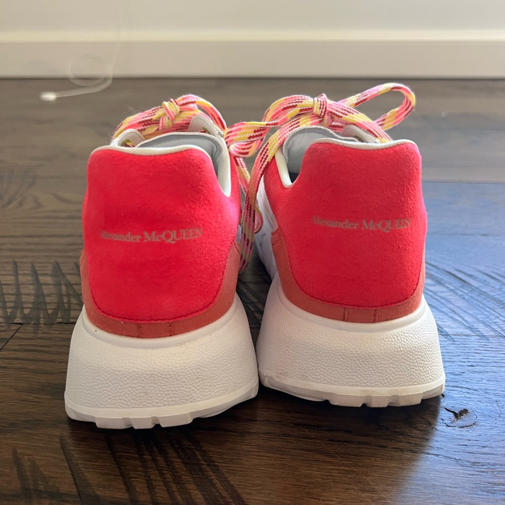 Alexander Mcqueen Oversized Court Trainer Sneakers - Picture 5 of 5